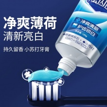 百力巨人冰感炫齿白牙膏薄荷味 2支