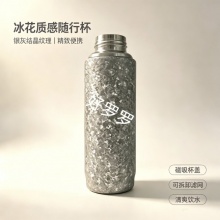 冰晶纯纯钛保温杯420ml