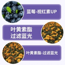 南京同仁堂蓝莓叶黄素酯片 2盒